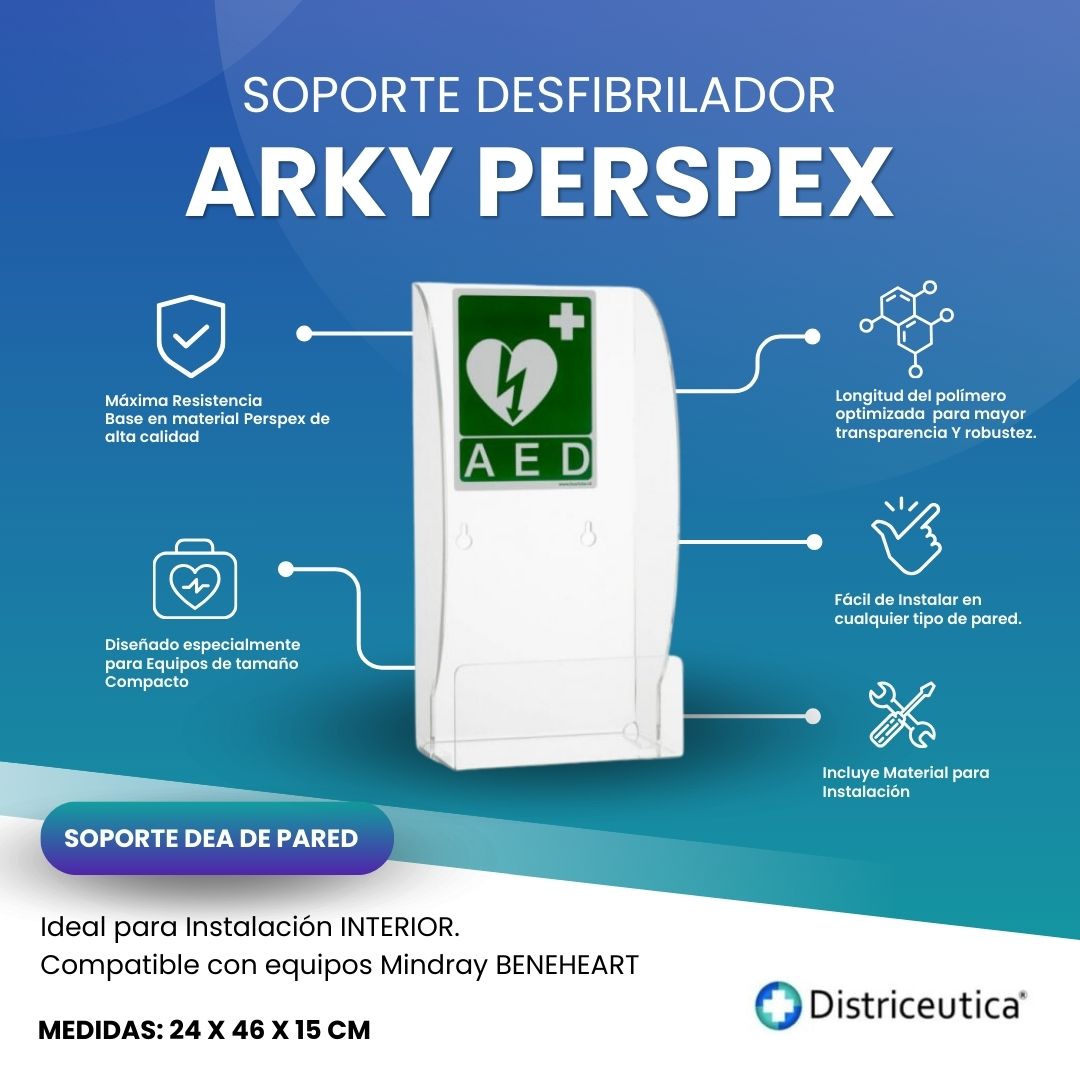 Soporte DEA - ARKY PERSPEX FICHA