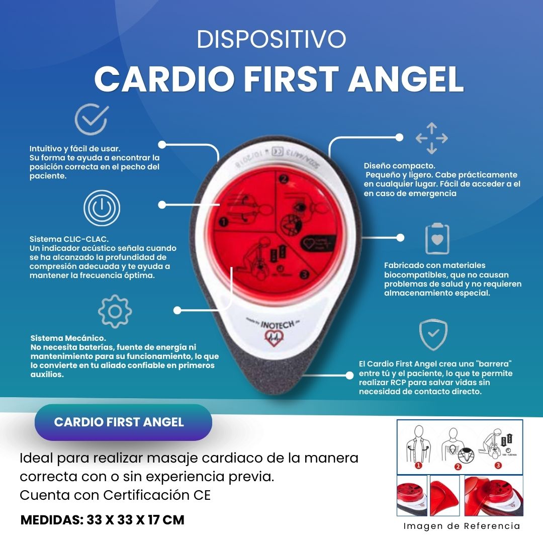 FICHA TECNICA DISPOSITIVO CARDIO FIRST ANGEL 