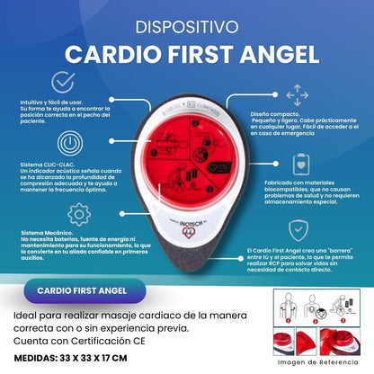 FICHA TECNICA DISPOSITIVO CARDIO FIRST ANGEL 