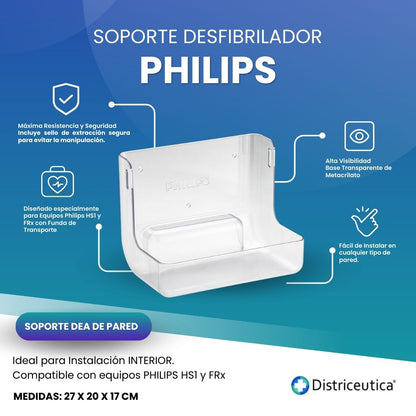 SOPORTE DEA - PHILIPS FICHA TECNICA